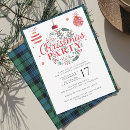 Search for family gathering christmas invitations Elegant
