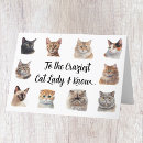 Search for cat lady birthday cards Cats