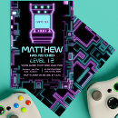 Search for gamer birthday invitations Teen