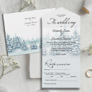 Search for pine trees wedding invitations Modern