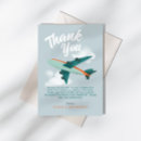 Search for airplane thank you cards Mother to be