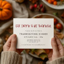 Search for drinks and dinner invitations Minimalist