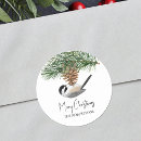 Search for winter chickadee stickers Watercolor