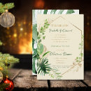 Search for tropical christmas invitations Gold