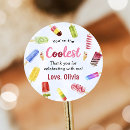 Search for ice popsicle stickers Pool party