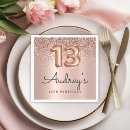 Search for 13th birthday girl decor Rose gold