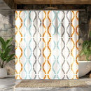 Search for orange and gray shower curtains Pattern