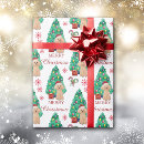 Search for poodle christmas wrapping paper Cute