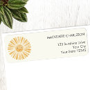 Search for sunshine return address labels Cute