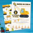 Search for crane birthday invitations Yellow