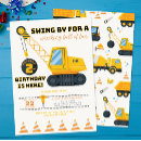 Search for crane birthday invitations Yellow