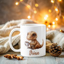 Search for cute cartoon monster mugs Dinosaur