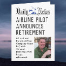 Search for pilot retirement cards Retiring