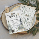 Search for rustic woodland baby shower invitations Mountain