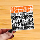 Search for respiratory therapy stickers Therapist