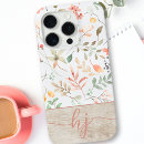 Search for floral watercolor iphone cases Initials