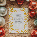 Search for golden christmas invitations Winter