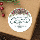 Search for boughs of holly stickers Merry christmas