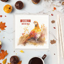 Search for pheasants napkins Autumn