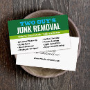 Search for junk removal business cards Trash