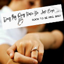 Search for bride bumper stickers Engagement