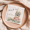 Search for travel napkins Love is a journey