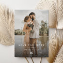 Search for photo wedding save the dates Typography