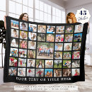Search for memories photo throw blankets Modern