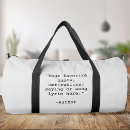 Search for bags Typography
