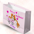 Search for big sister gift bags Pink
