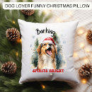Search for funny christmas dog cushions Winter