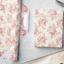 Search for romantic wrapping paper Pink roses
