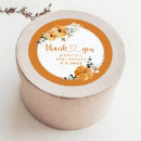 Search for orange thank you stickers Boho