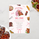 Search for bbq baby girl shower invitations Cookout