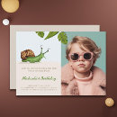 Search for snail birthday invitations Forest
