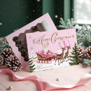 Search for santa and reindeer christmas cards North pole