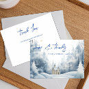 Search for winter wedding thank you cards Bride and groom
