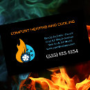 Search for heating business cards Air conditioner