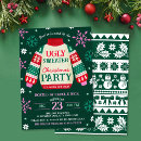 Search for tacky christmas invitations Red and green