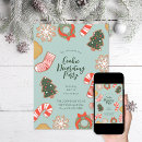Search for dessert christmas invitations Cookie exchange