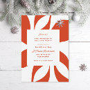 Search for design christmas invitations Red and white