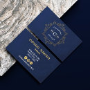 Search for ornament business cards Blue