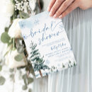 Search for pine tree bridal shower invitations Winter wonderland