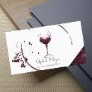 Search for stains business cards Vineyard