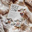 Search for funny cows invitations Holy cow
