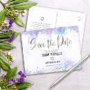 Search for purple silver save the dates Watercolor