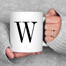 Search for traditional coffee mugs Monogrammed