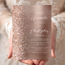 Search for metallic wedding invitations Chic