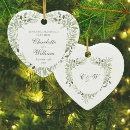 Search for 10th anniversary christmas tree decorations Mr and mrs