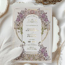 Search for flower wedding invitations Couple